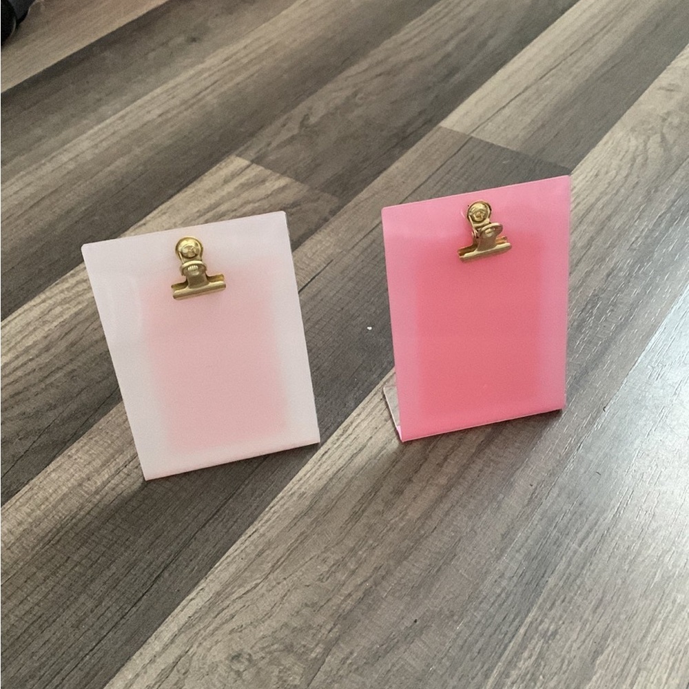 Polaroid Pink Frames